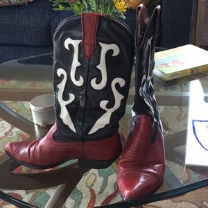 Nine West cowgirl boots